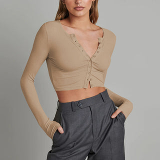 Long Sleeve Knit Top