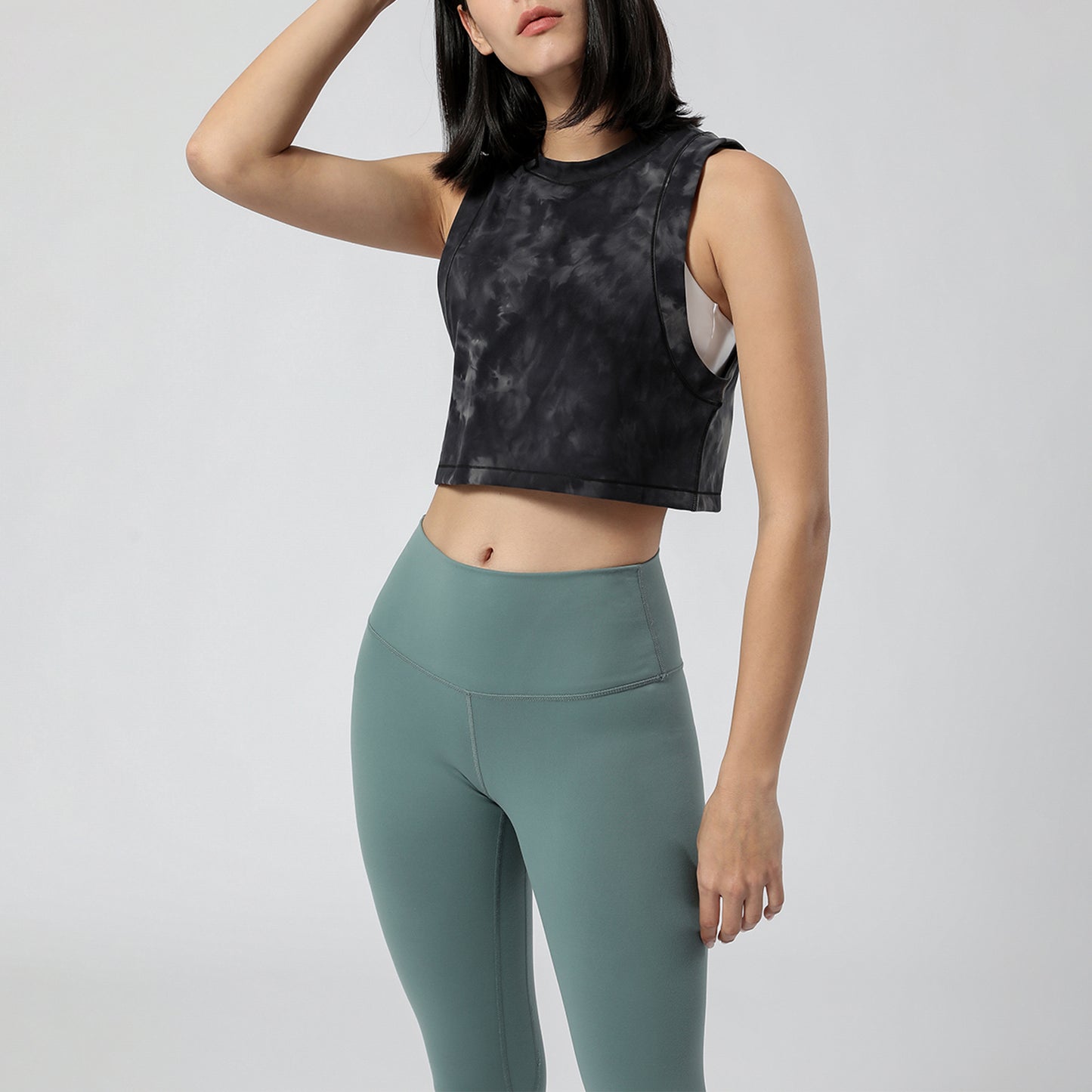 Loose Cropped Tank Top - Hughey