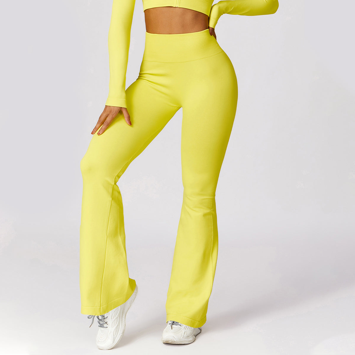 Seamless Sport Flare Leggings - Frossard