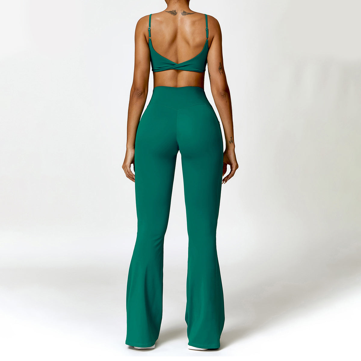 Twisted Sport Flare Leggings