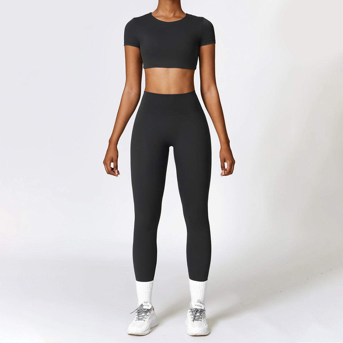 Short Sleeve Workout Top - Taschereau