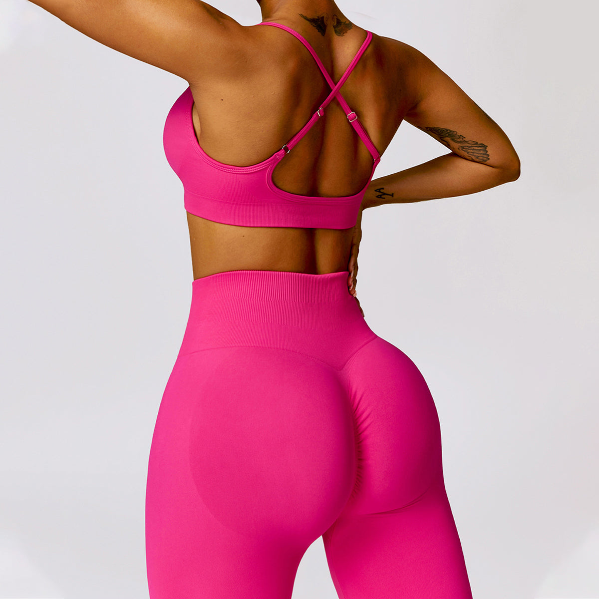 Seamless Sport Flare Leggings - Frossard