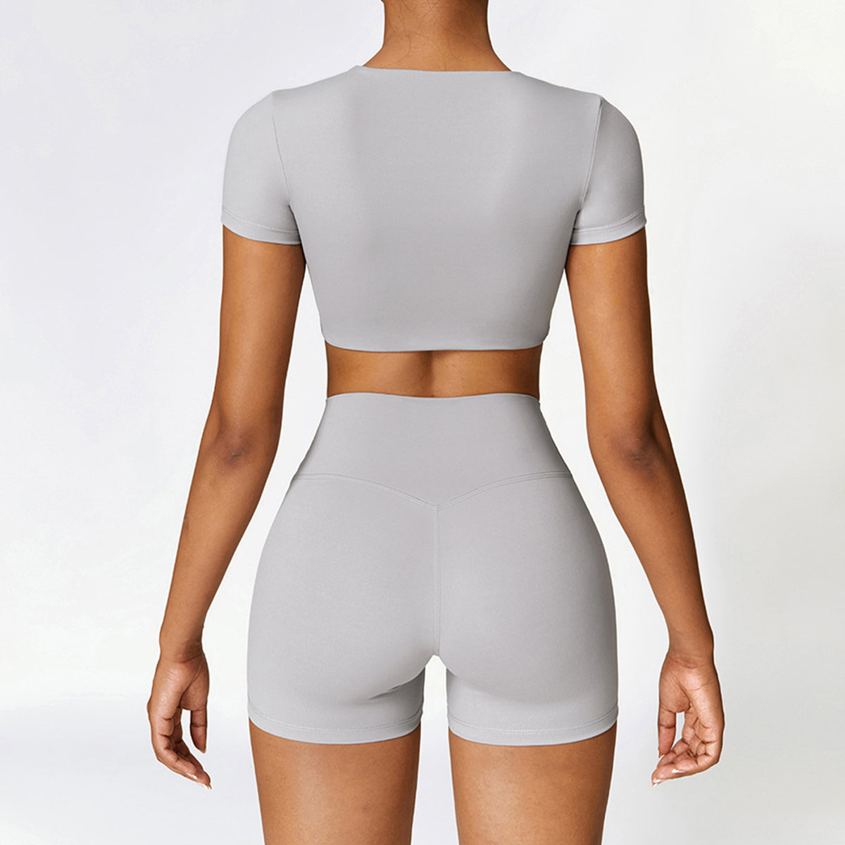 Short Sleeve Workout Top - Taschereau