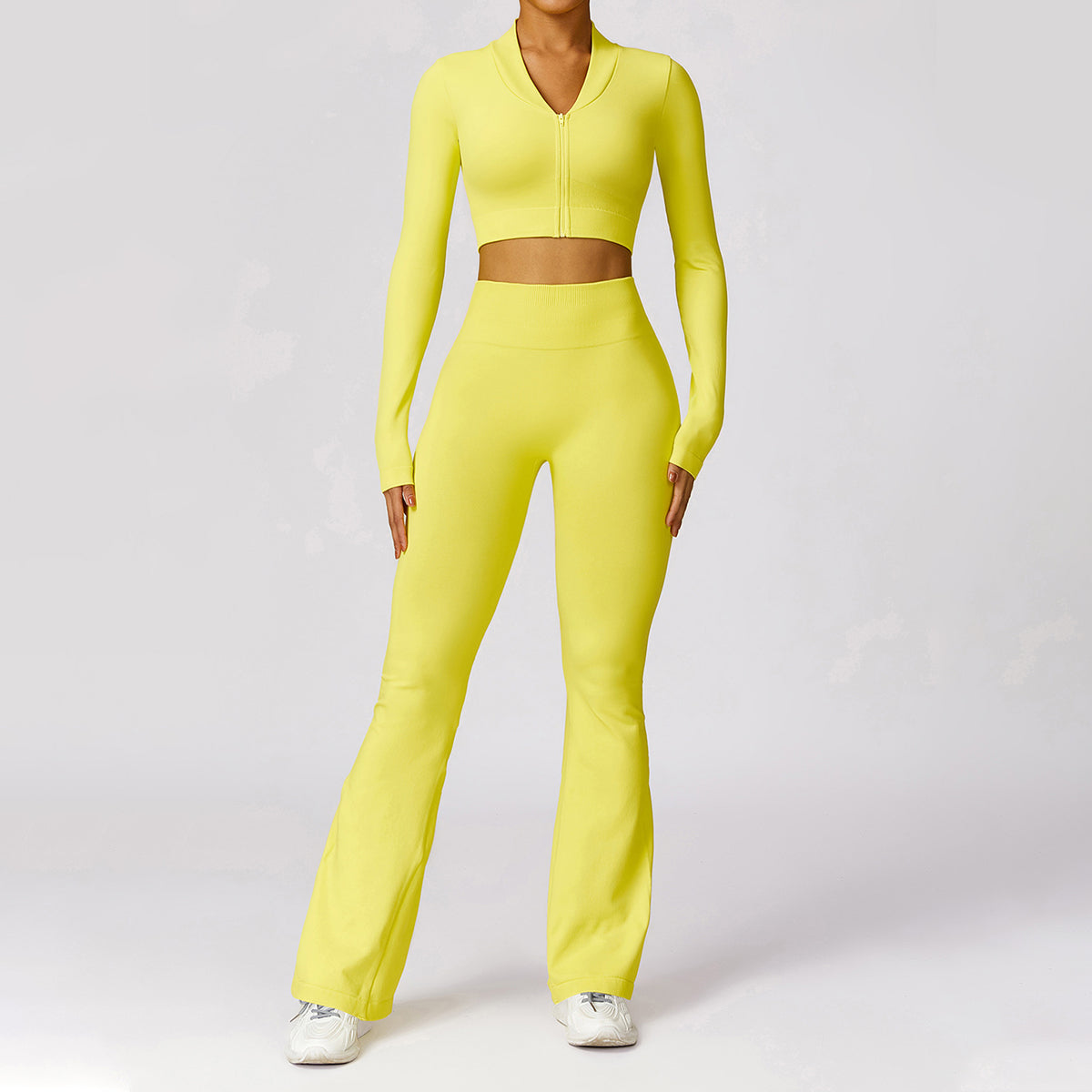 Seamless Sport Flare Leggings - Frossard