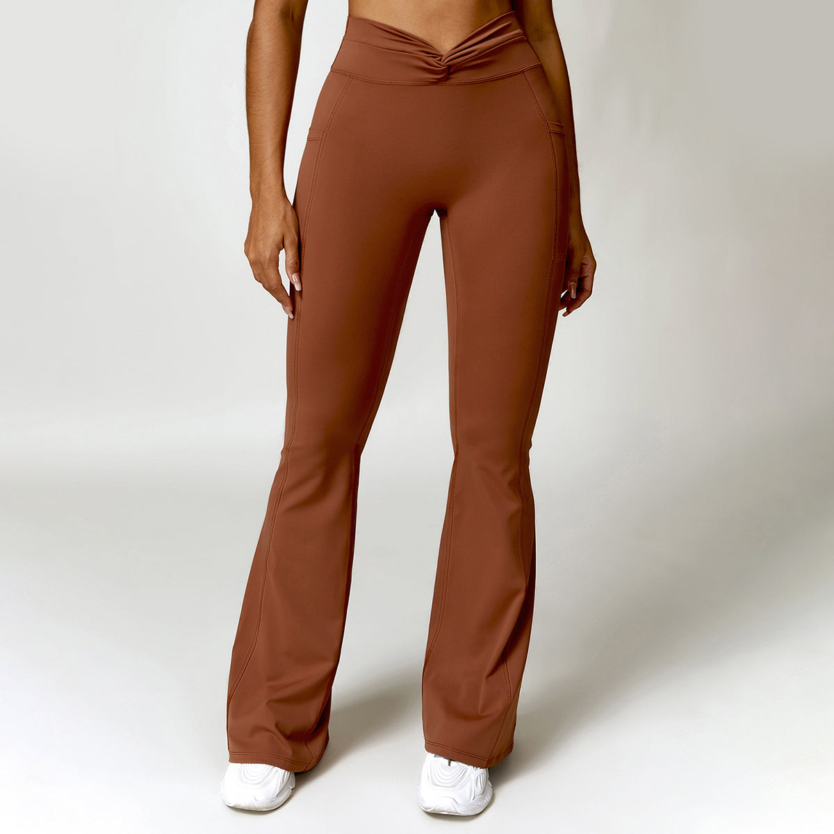 Twisted Sport Flare Leggings