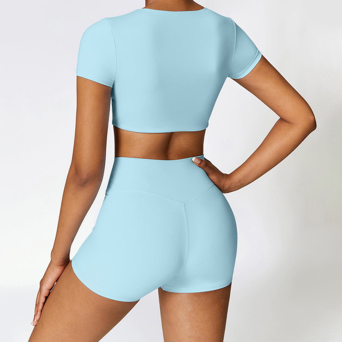 Short Sleeve Workout Top - Taschereau