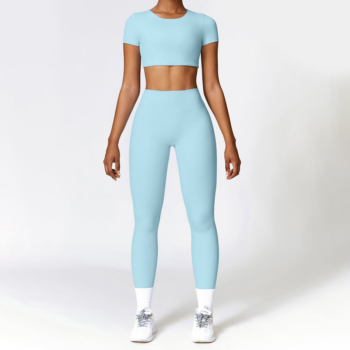 Short Sleeve Workout Top - Taschereau