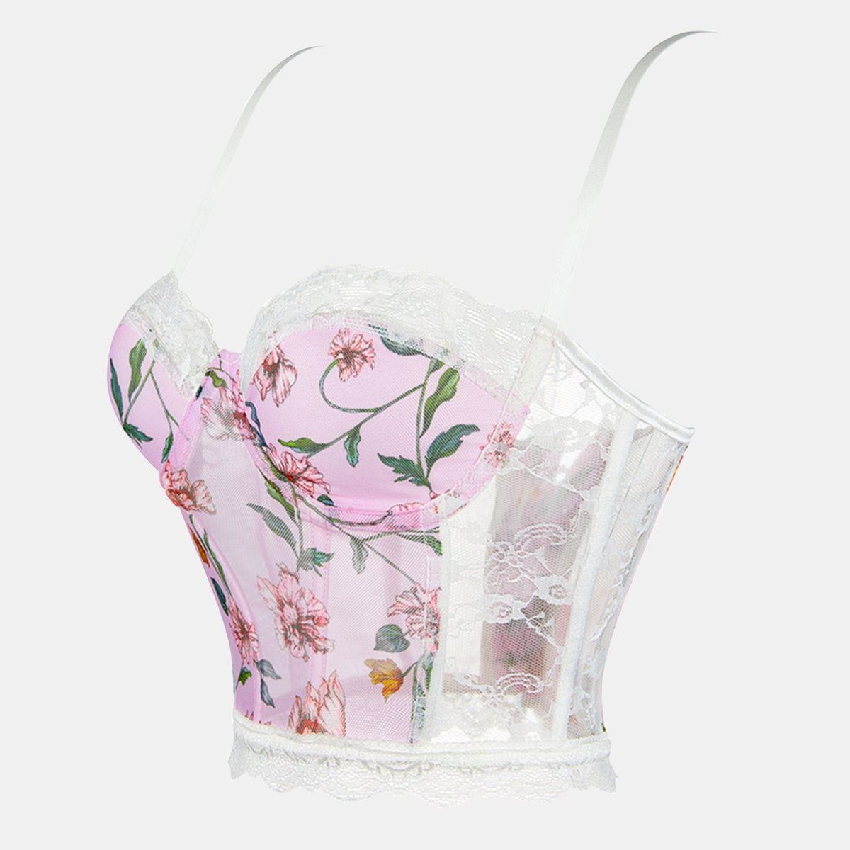 Lace Corset Cami Top