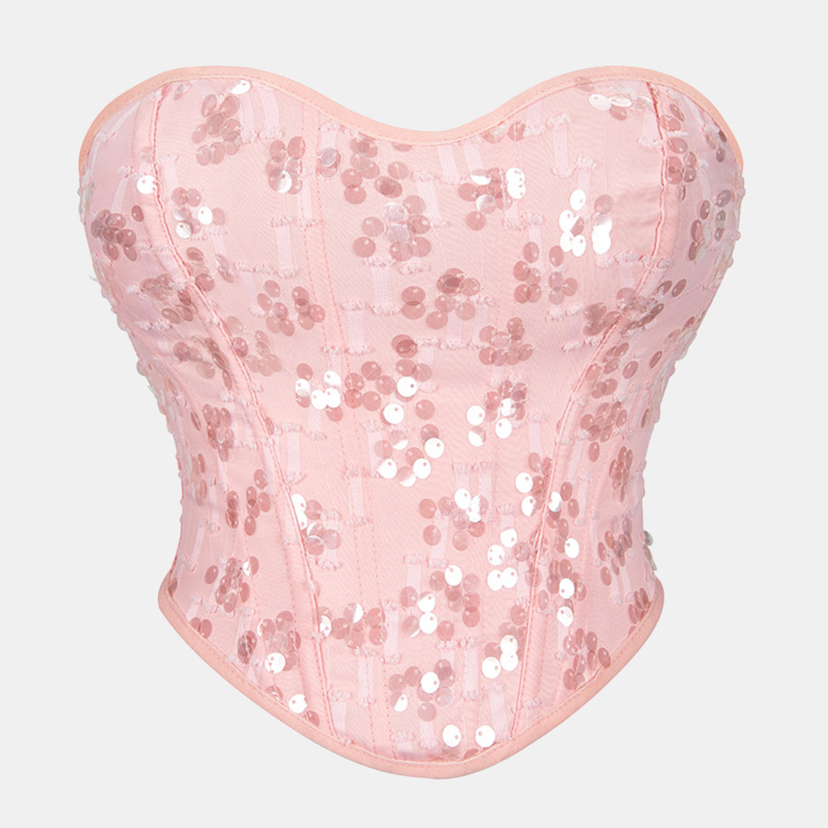 Sequin Overbust Corset
