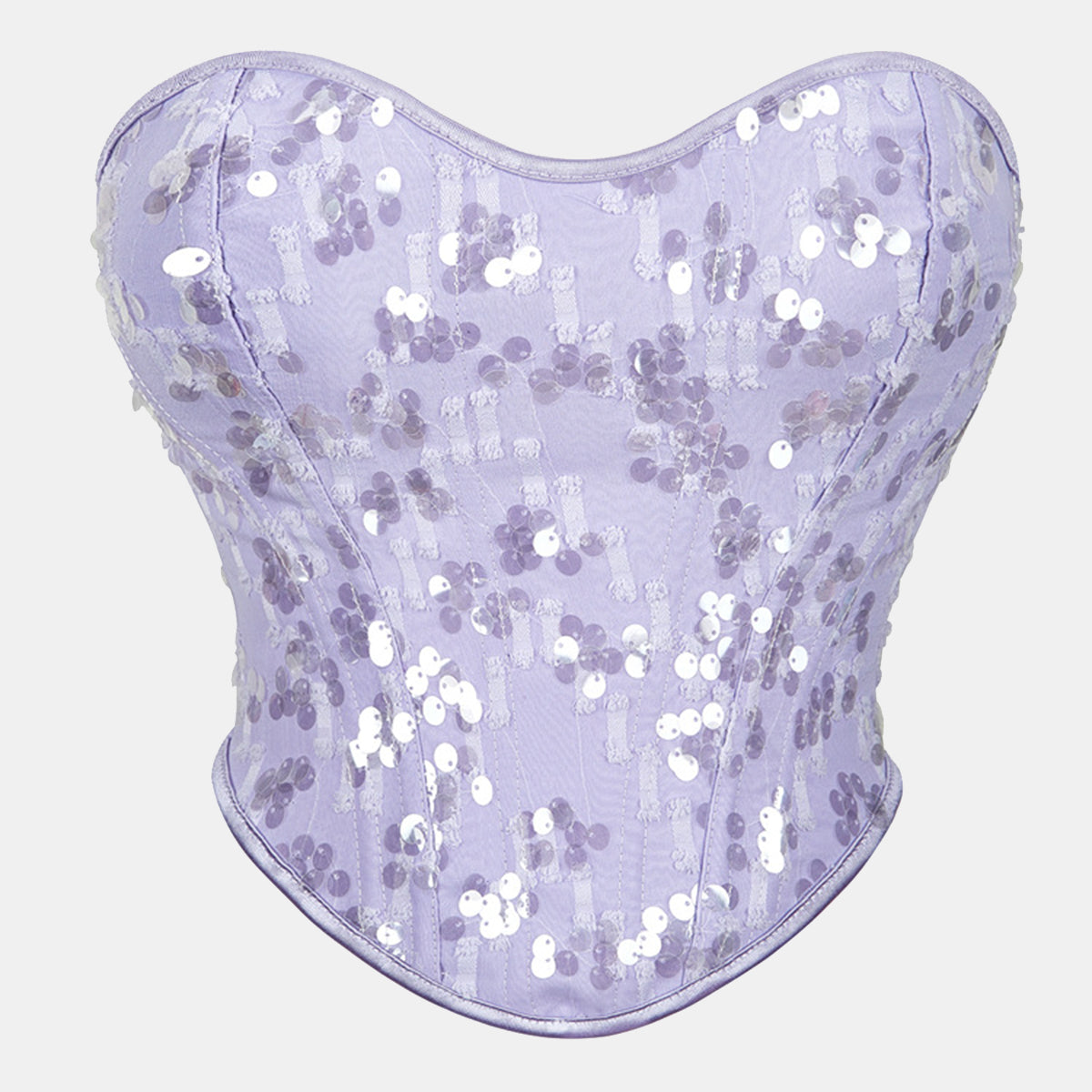 Sequin Overbust Corset