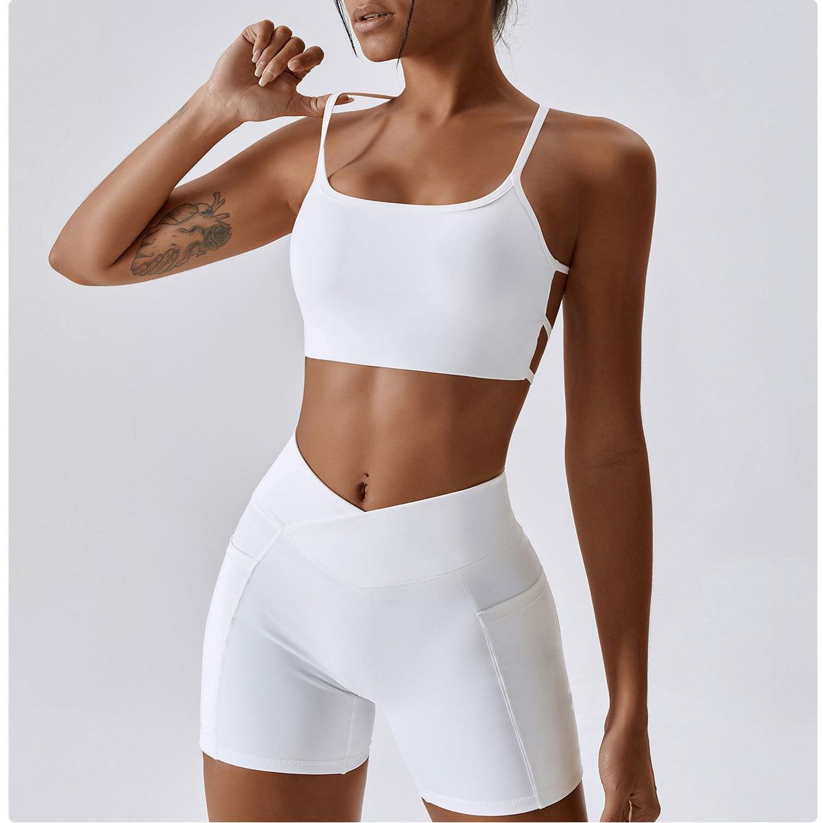 Crisscross Yoga Bra