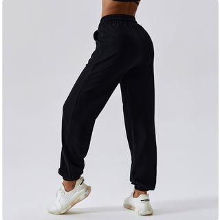 Drawstring Side Pocket Casual Joggers