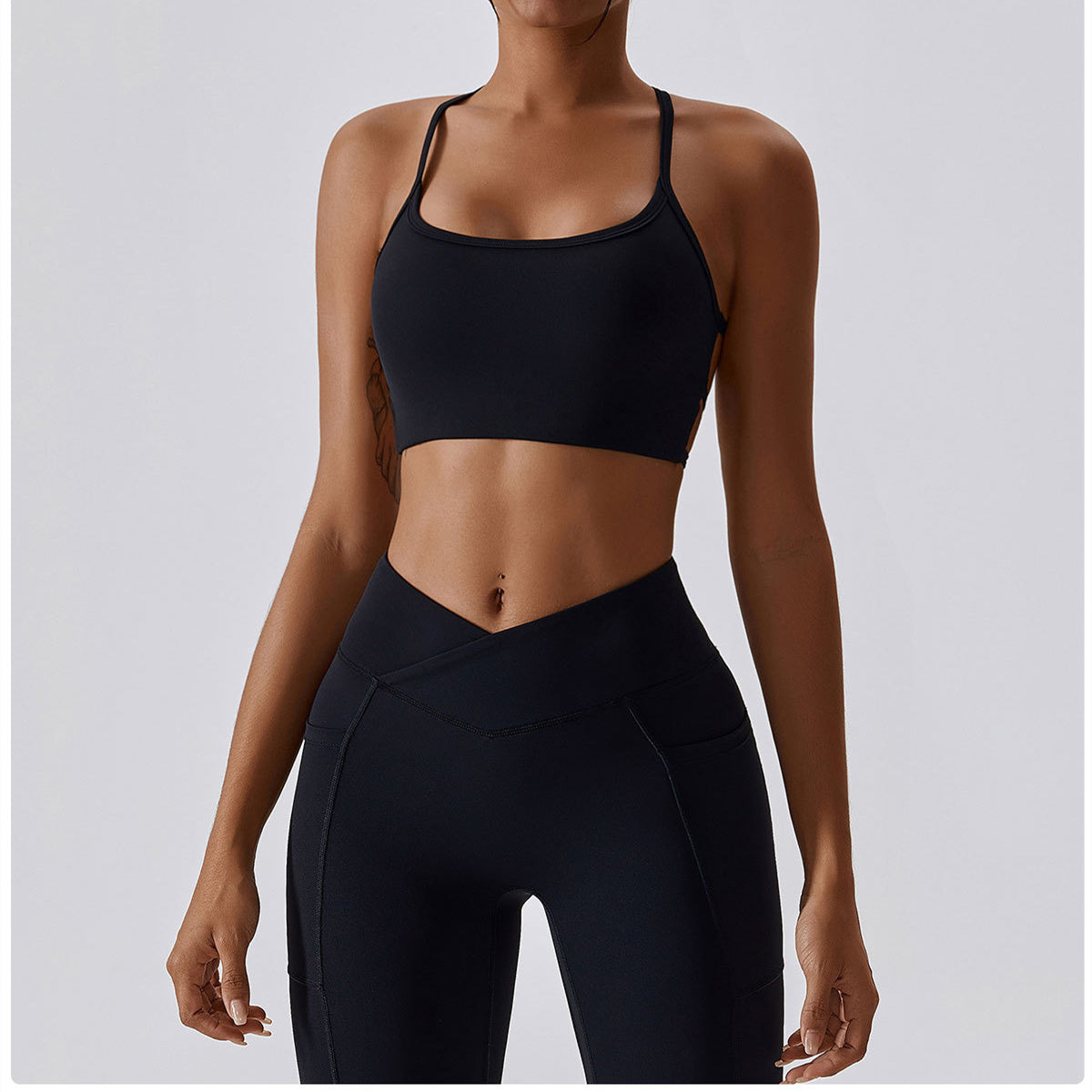 Crisscross Yoga Bra