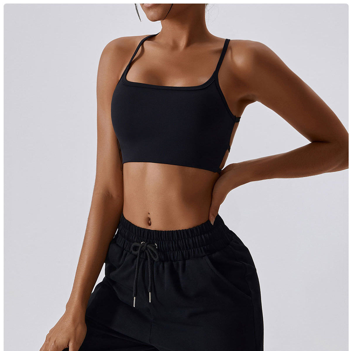 Crisscross Yoga Bra