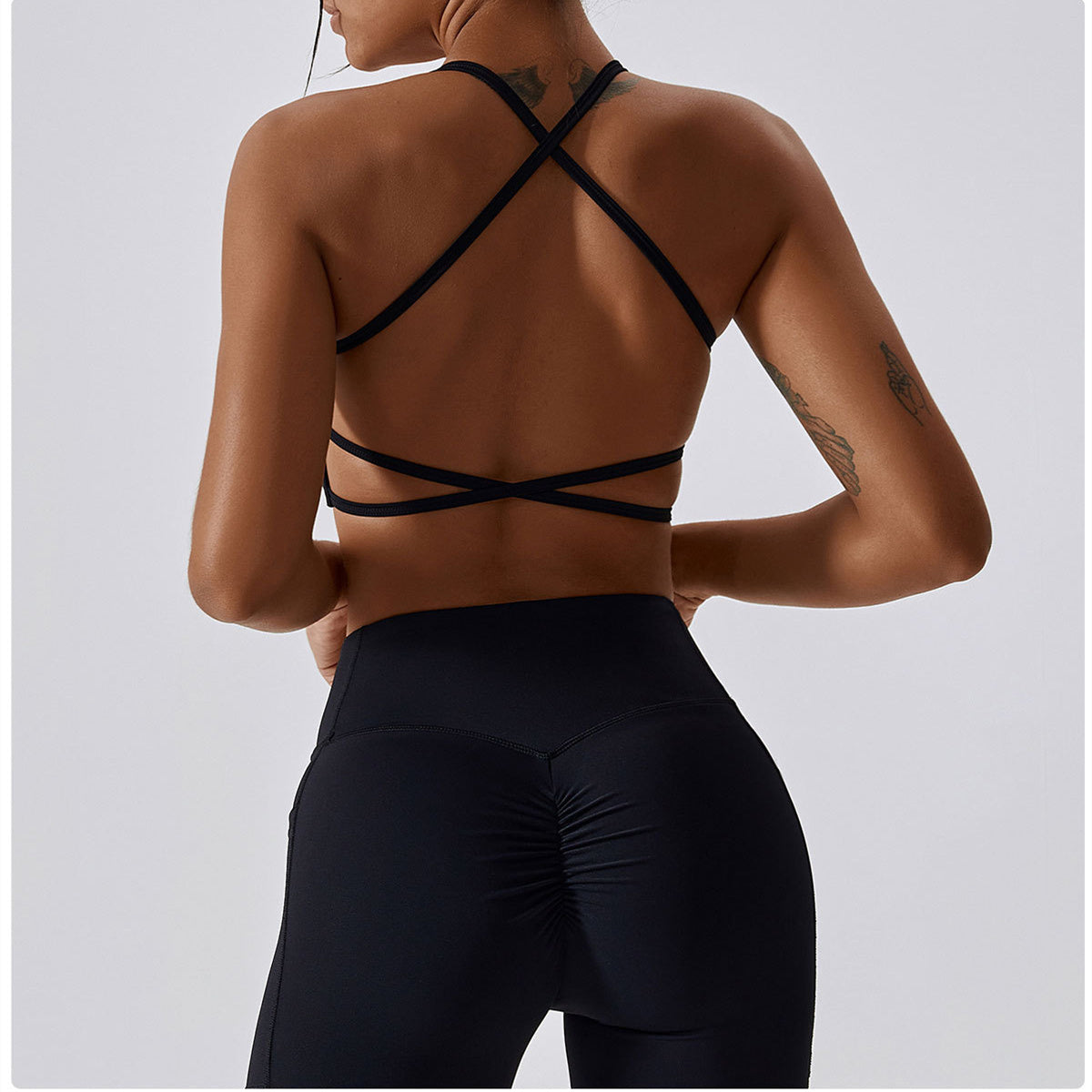 Crisscross Yoga Bra