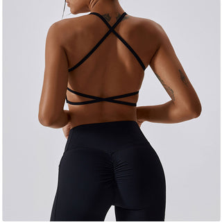 Crisscross Yoga Bra