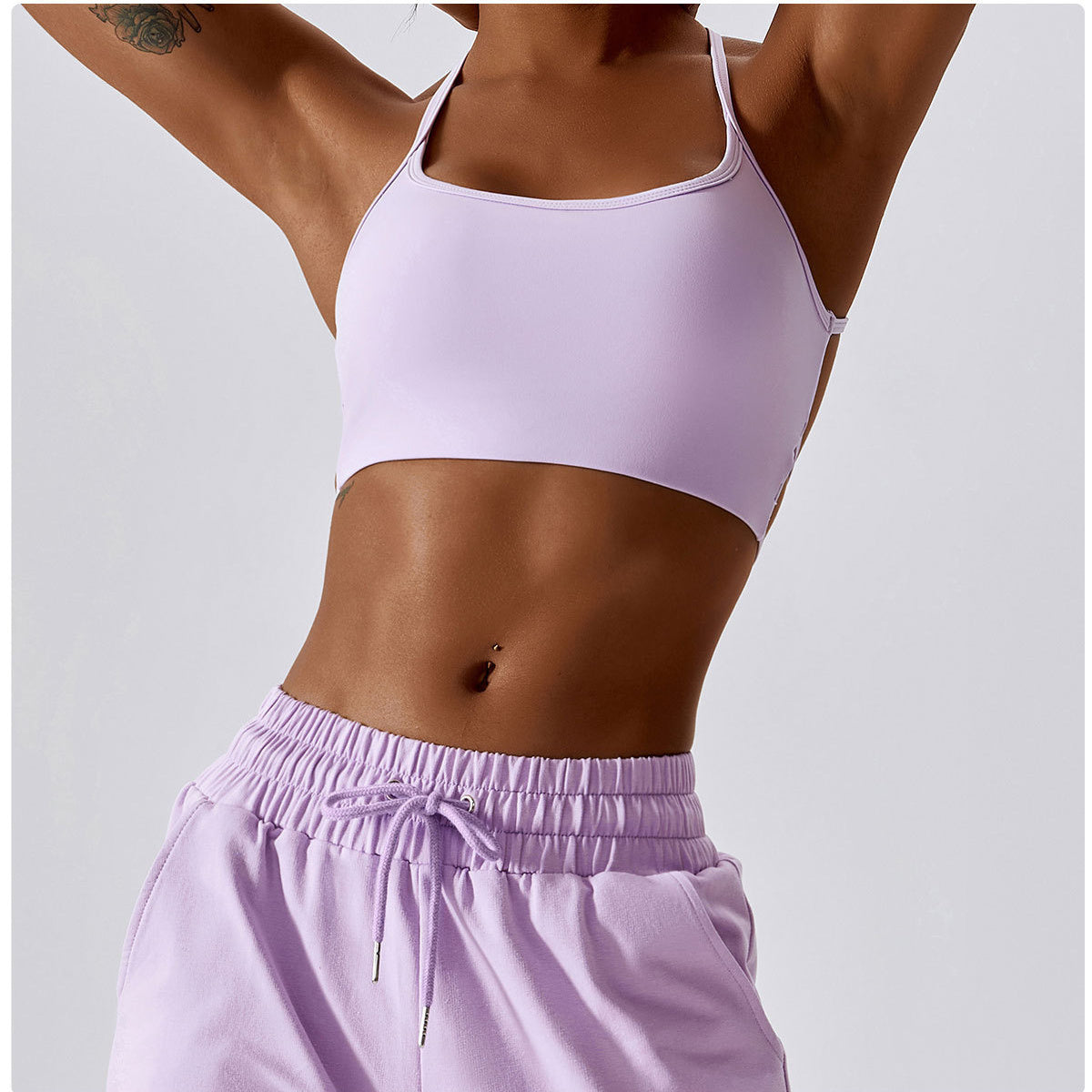 Crisscross Yoga Bra