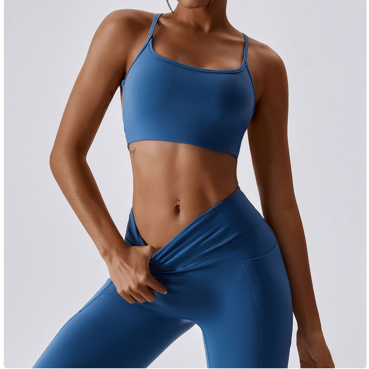 Crisscross Yoga Bra