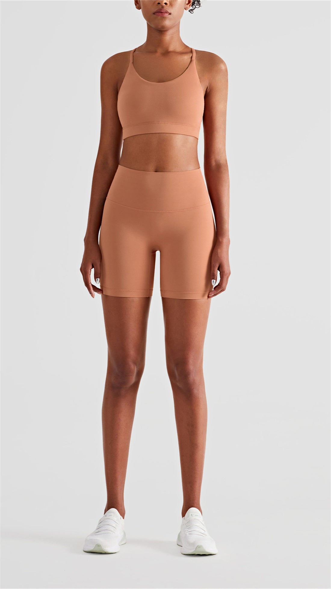High Waisted Yoga Shorts - Arya