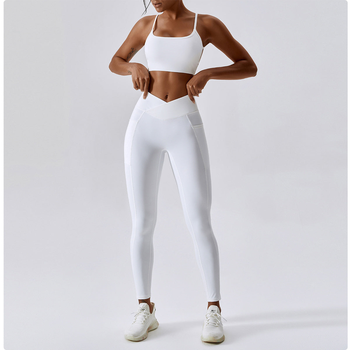 Crisscross Yoga Bra