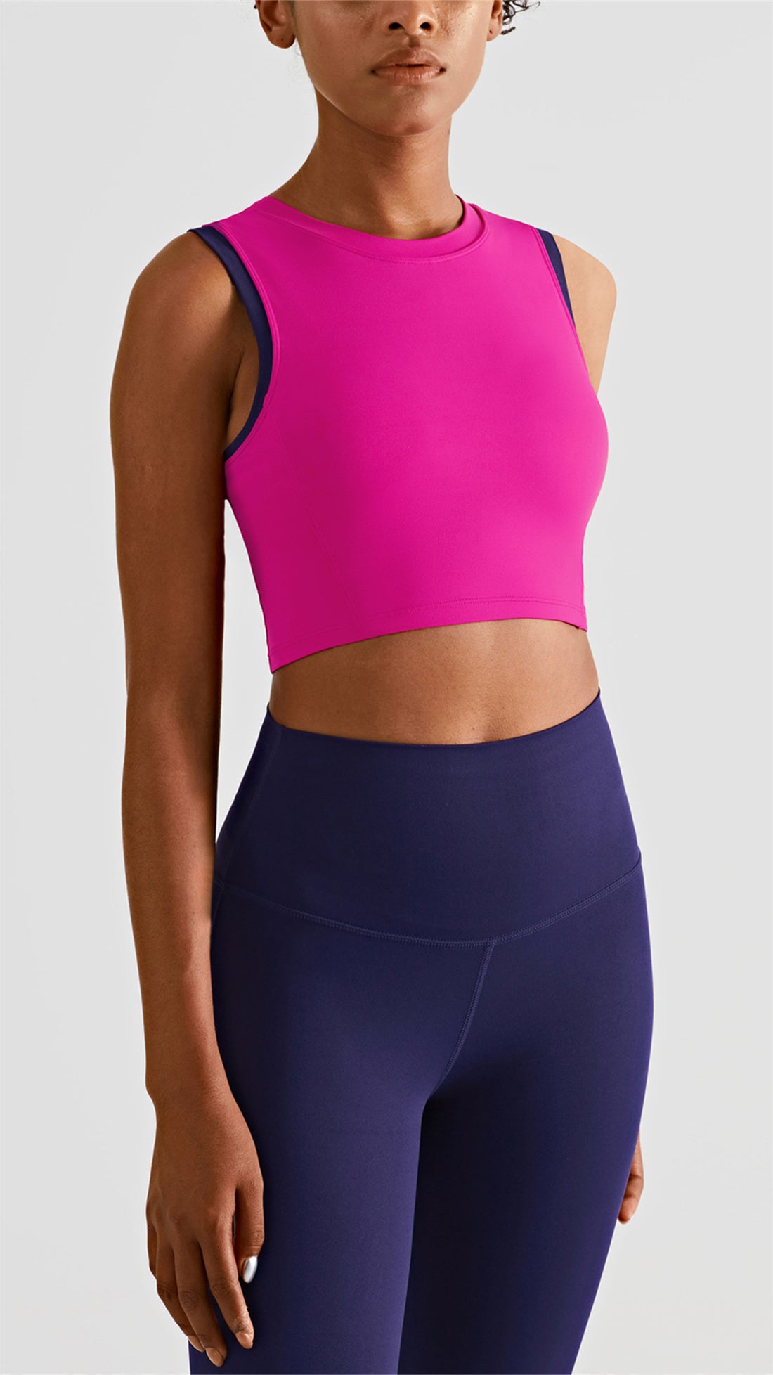 Color Block Tank Top