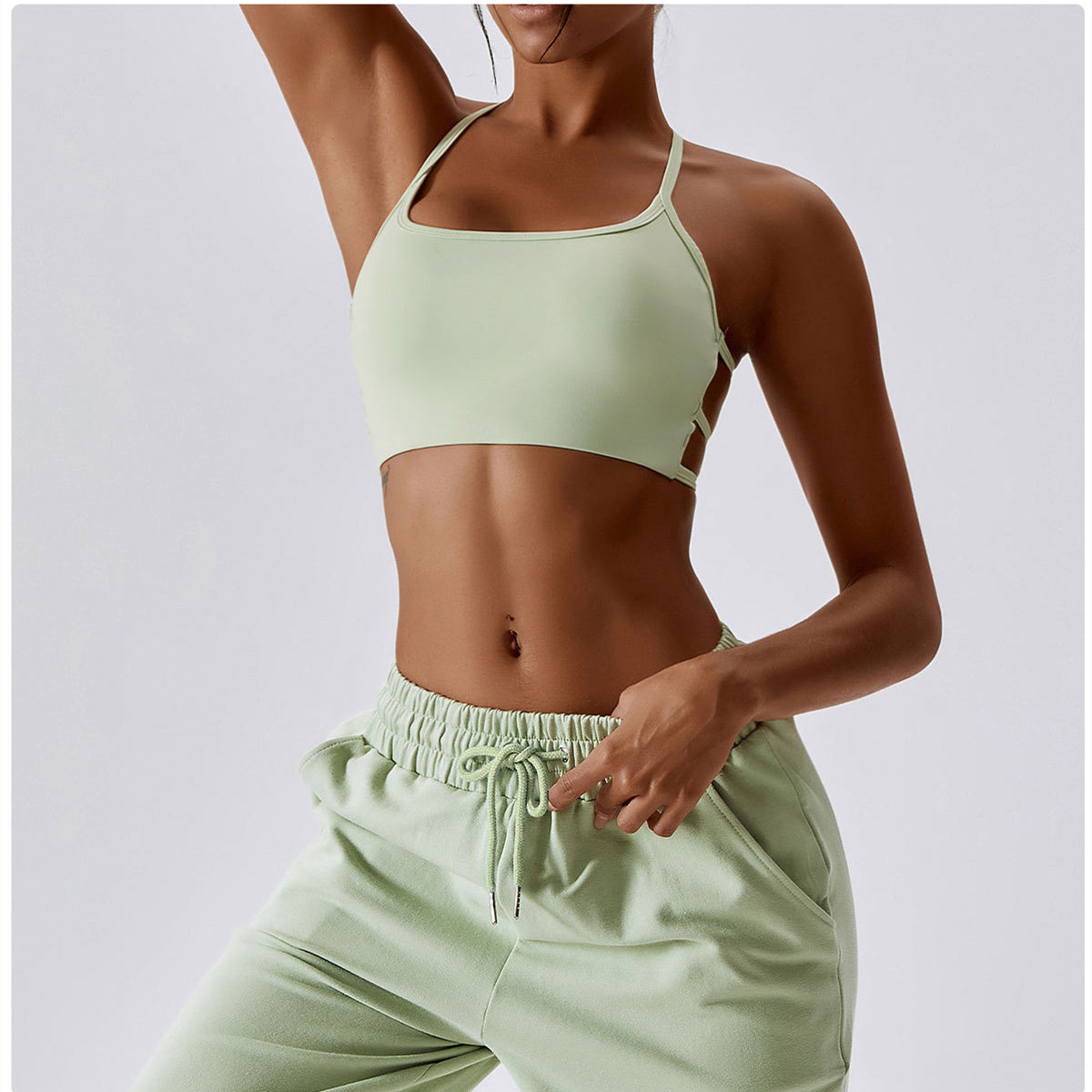 Crisscross Yoga Bra