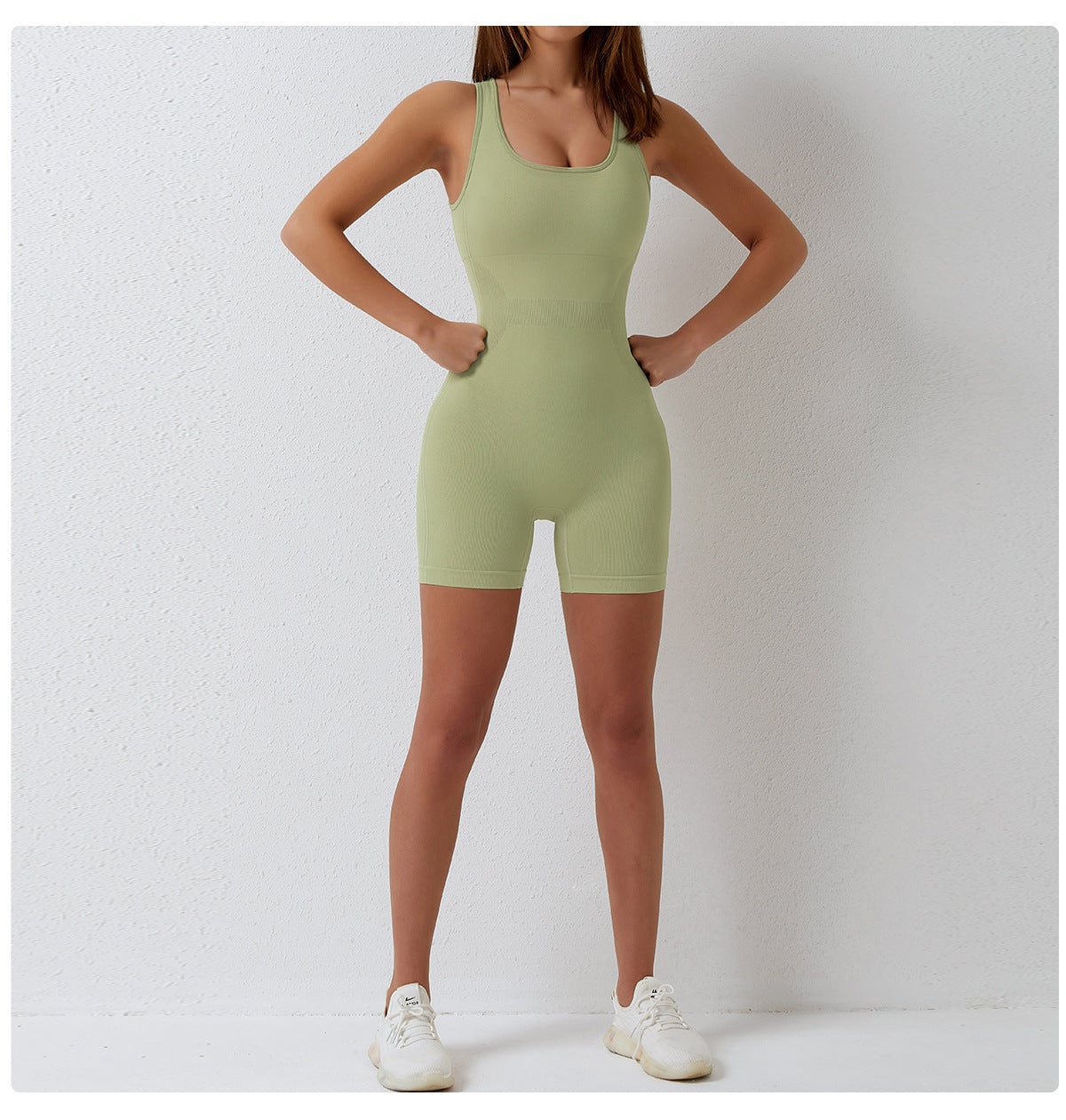 Seamless Cut Out Yoga Romper