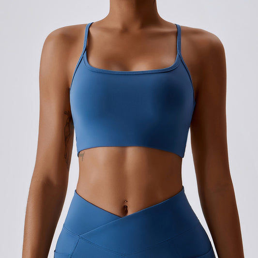 Crisscross Yoga Bra