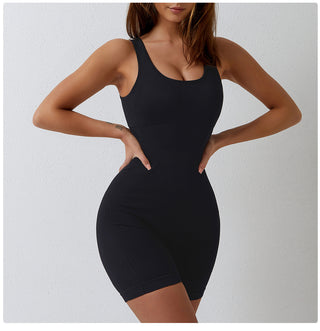 Seamless Cut Out Yoga Romper