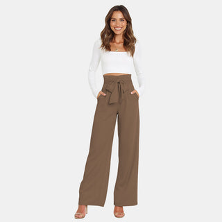 High Waist Wide Leg Pants