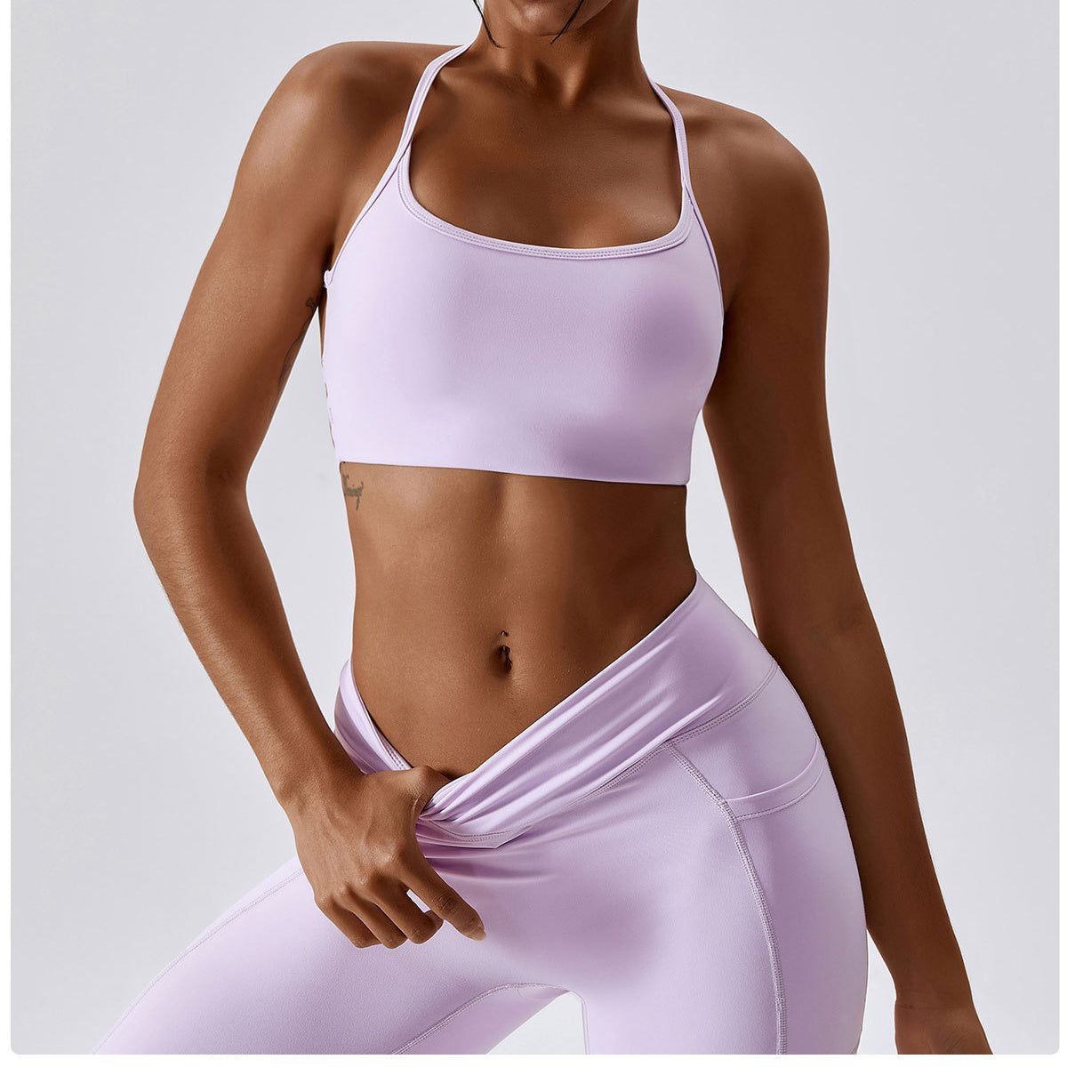 Crisscross Yoga Bra