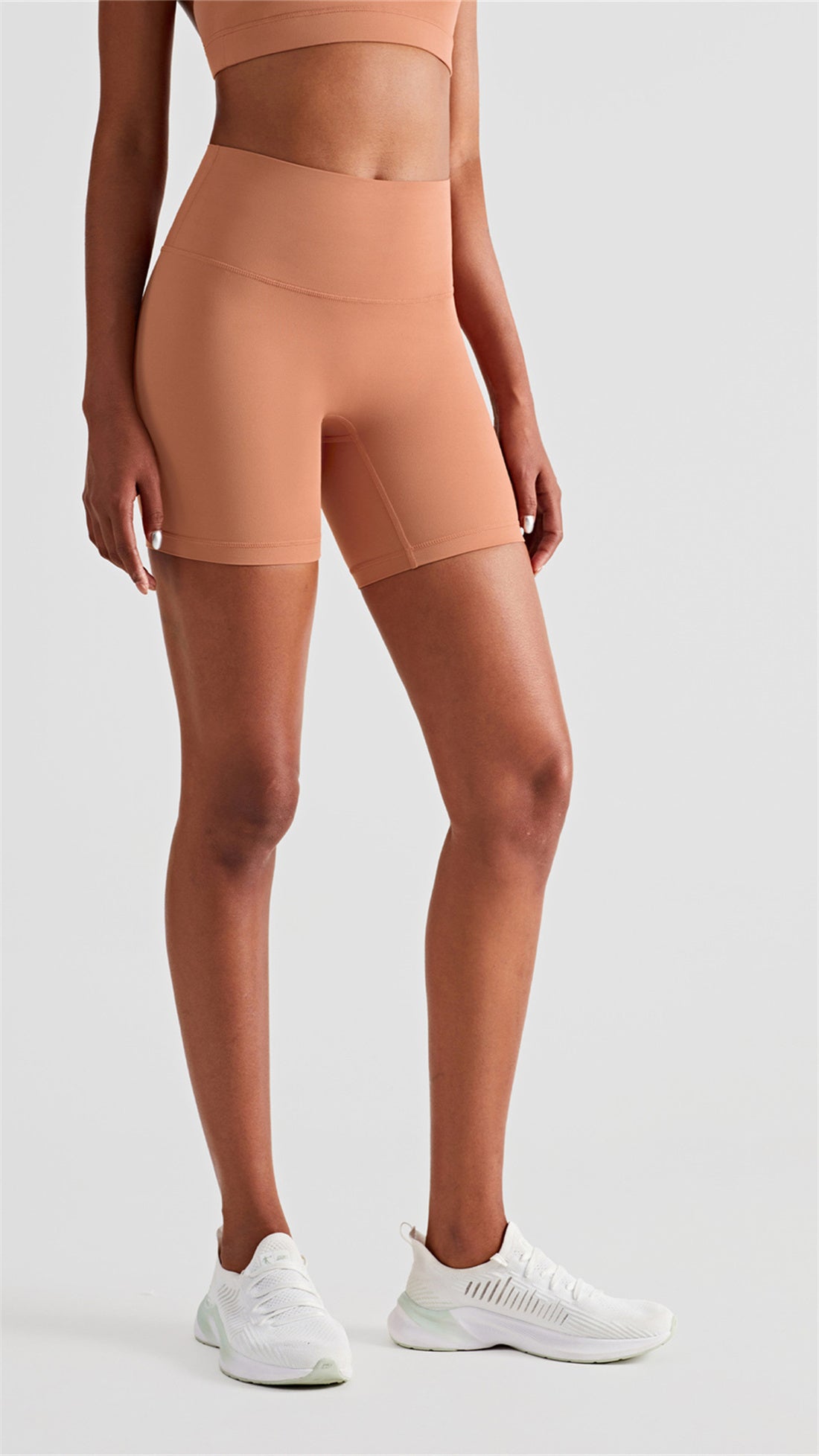 High Waisted Yoga Shorts - Arya