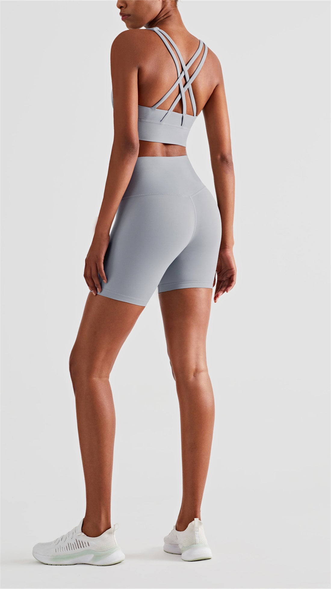 High Waisted Yoga Shorts - Arya