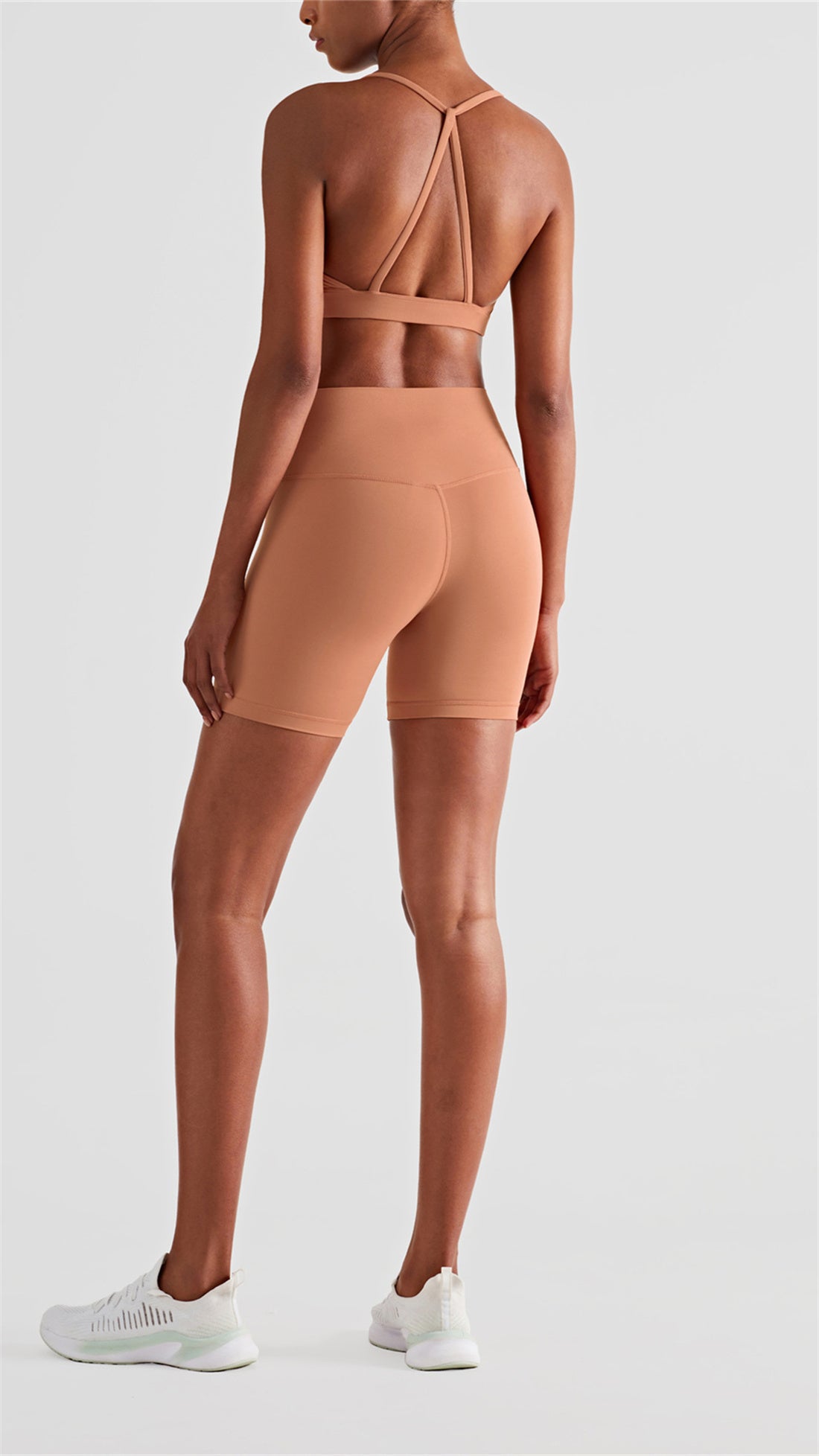 High Waisted Yoga Shorts - Arya