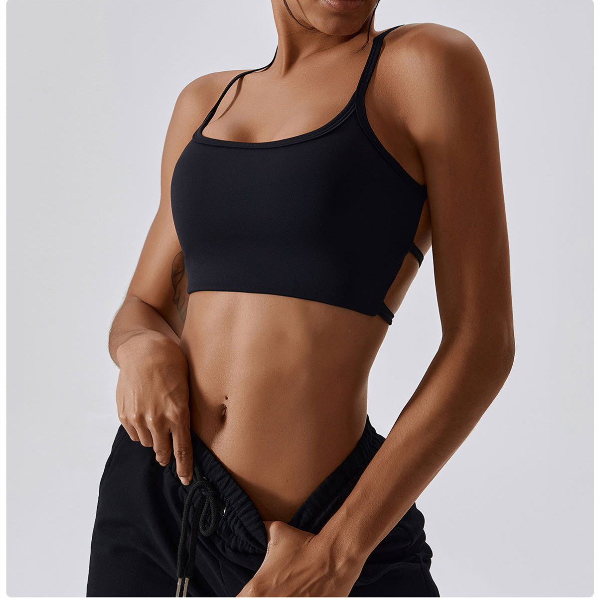 Crisscross Yoga Bra