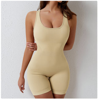 Seamless Cut Out Yoga Romper