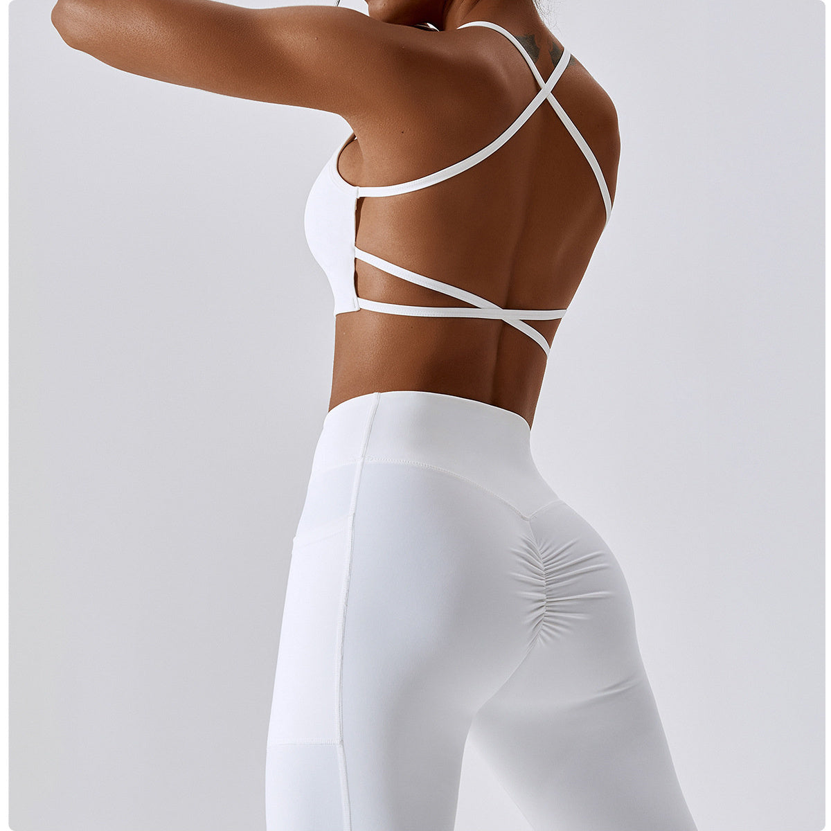 Crisscross Yoga Bra