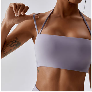 Double Straps Yoga Bra