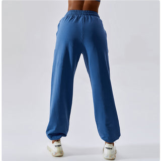 Drawstring Side Pocket Casual Joggers