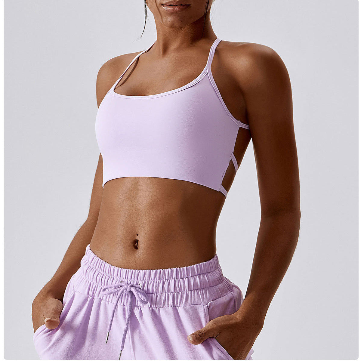 Crisscross Yoga Bra