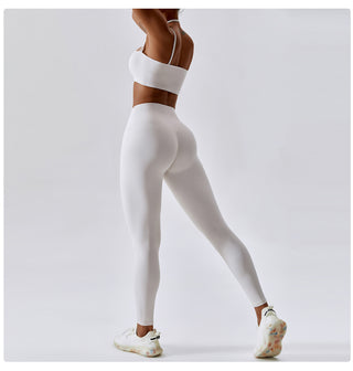 Double Straps Yoga Bra & Leggings Set