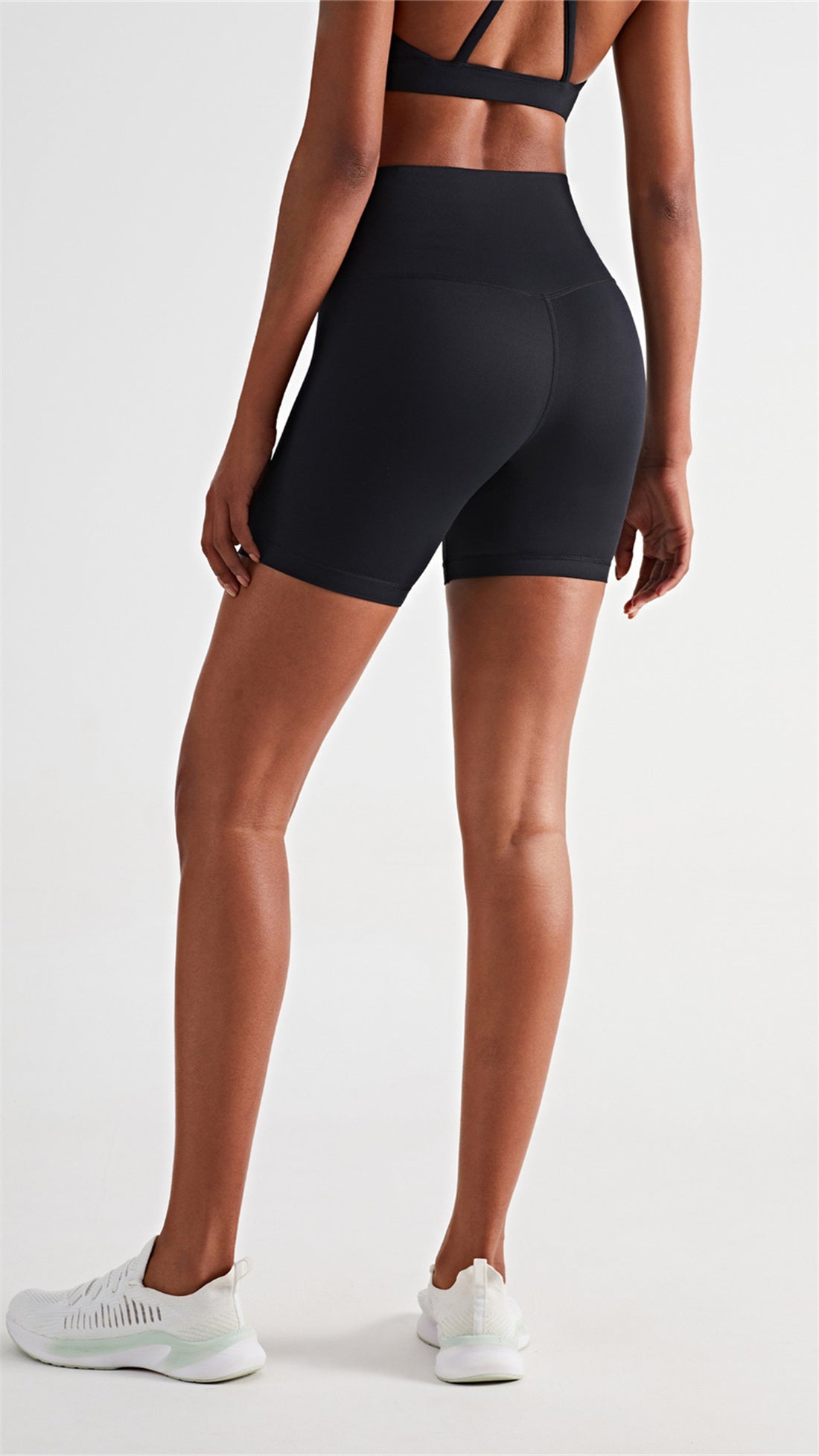 High Waisted Yoga Shorts - Arya