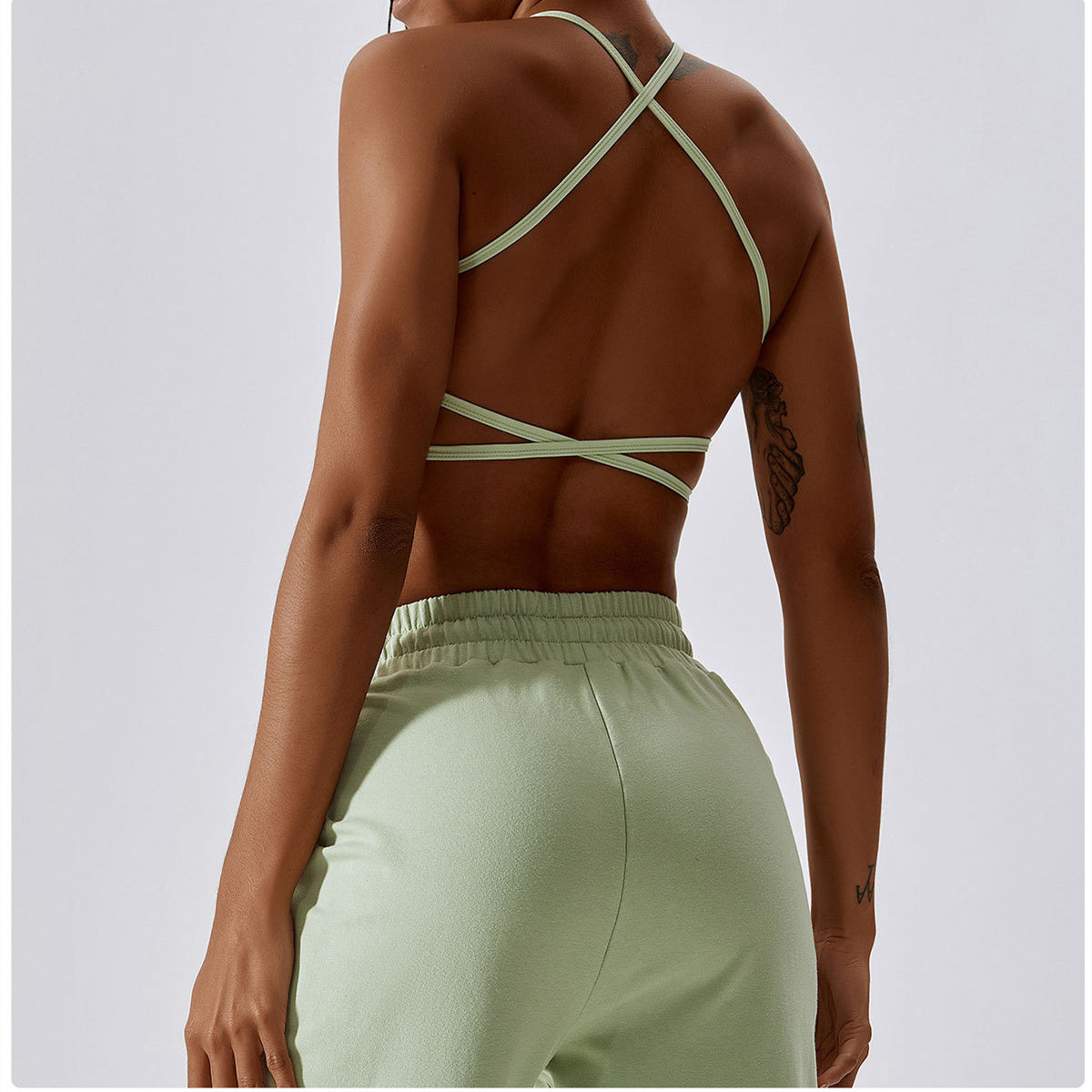 Crisscross Yoga Bra