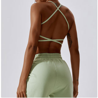 Crisscross Yoga Bra