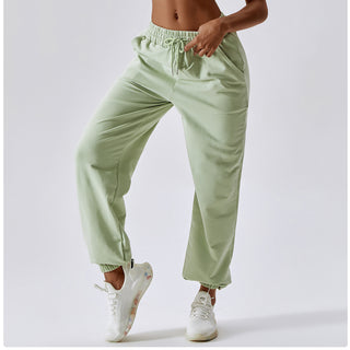 Drawstring Side Pocket Casual Joggers