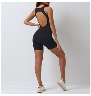 Seamless Cut Out Yoga Romper