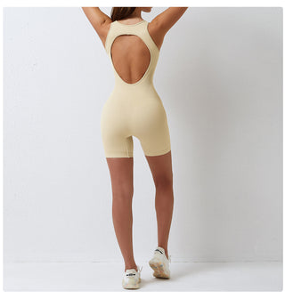 Seamless Cut Out Yoga Romper