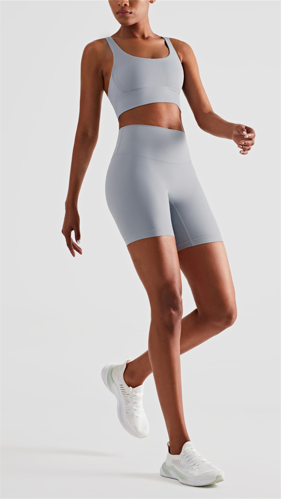 High Waisted Yoga Shorts - Arya