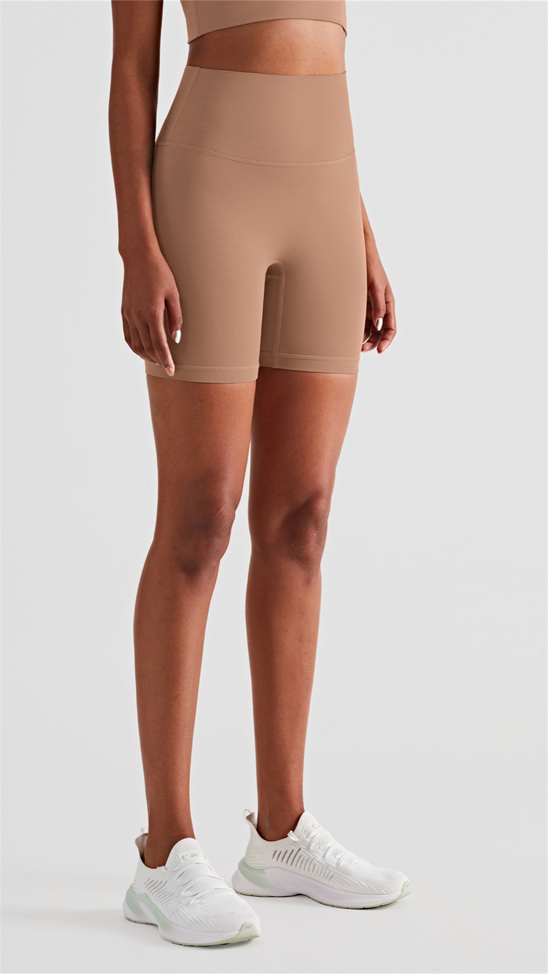 High Waisted Yoga Shorts - Arya