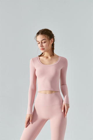 Round Neck Sports Top